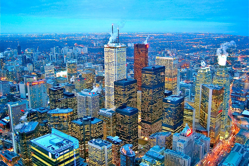 image Canada Toronto quartier financier  fo