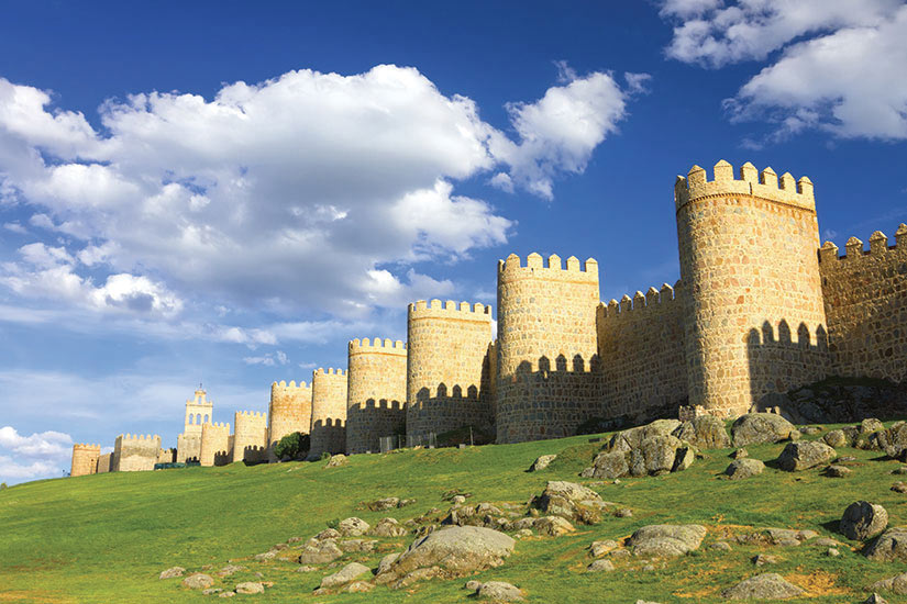 image Espagne Avila Mur medievale  fo