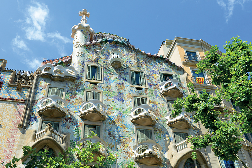 image Espagne Barcelone Casa Batllo de Gaudi as_58356445