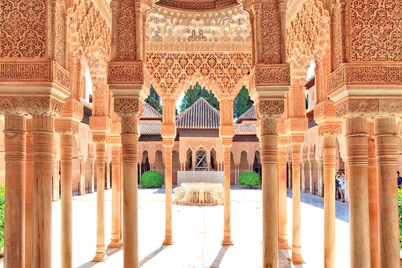 image Espagne Grenade Alhambra palais des lions 47 as_159419924