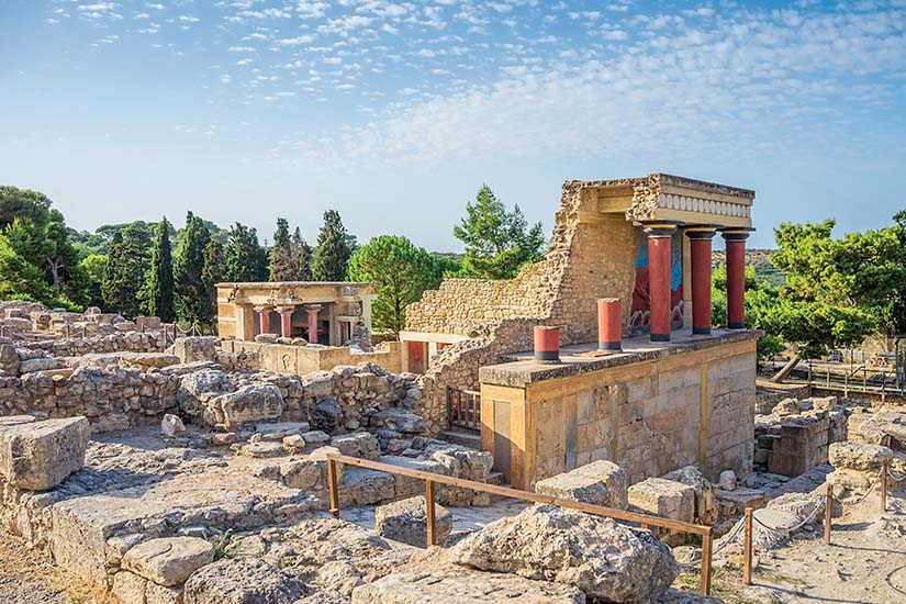 image Grece Crete Ruines du palais de Knossos as_136836799
