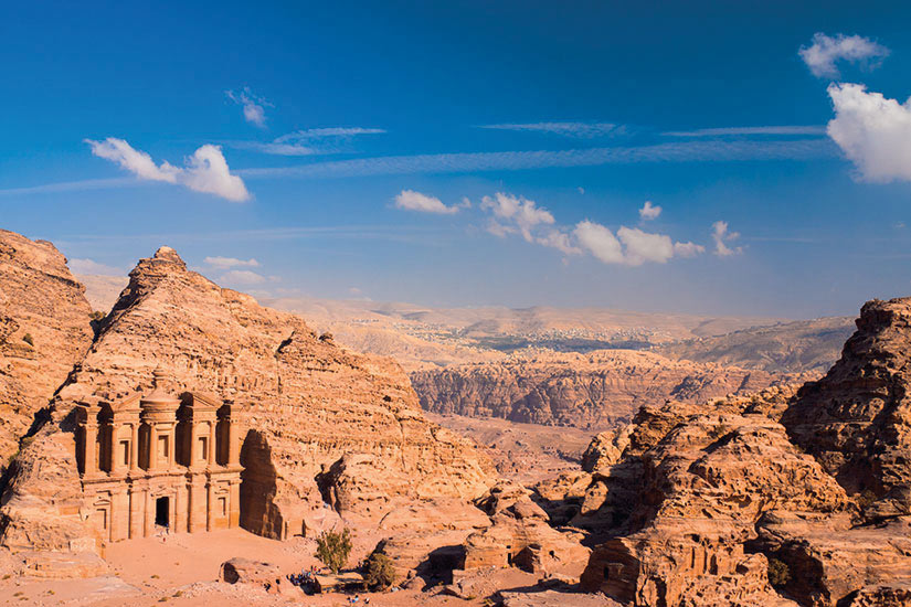 image Jordanie La monastere du Petra  it