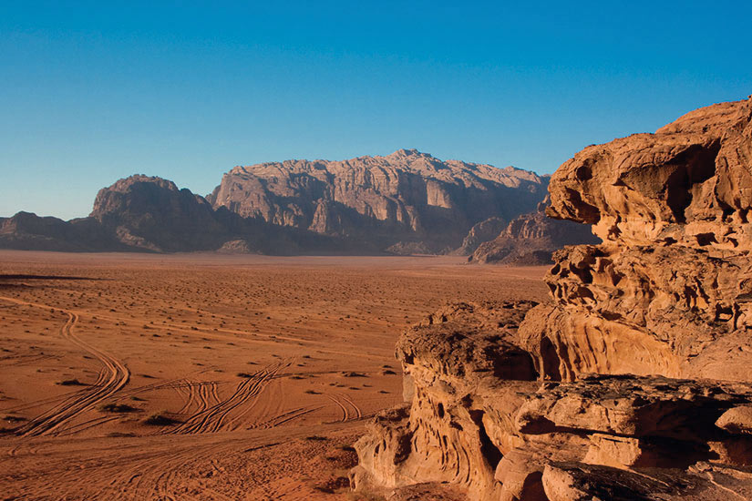 image Jordanie Wadi Rum desert  fo