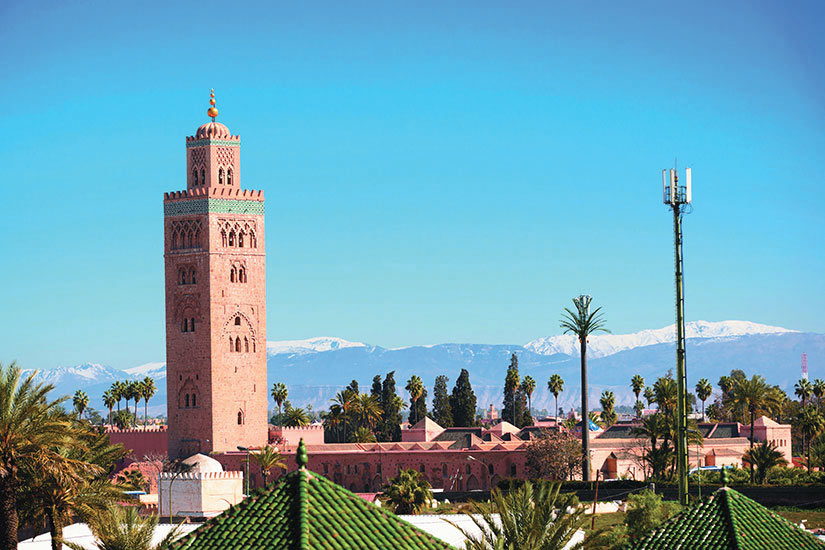 image Maroc Marrakech Minaret Mosquee Koutoubia  it