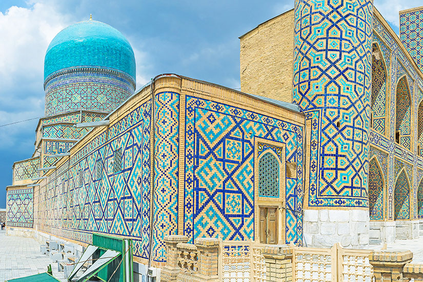 image Ouzbekistan Samarcande Blue dome  it