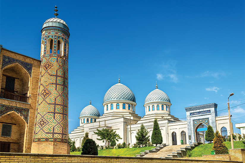 image Ouzbekistan Tachkent Mosquee Juma 08 as_124864957