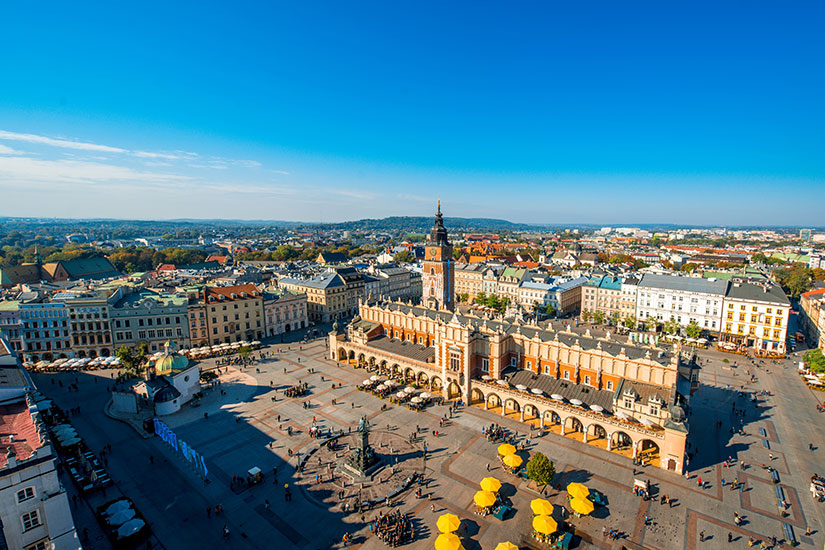 image Pologne Cracovie panorama  fo