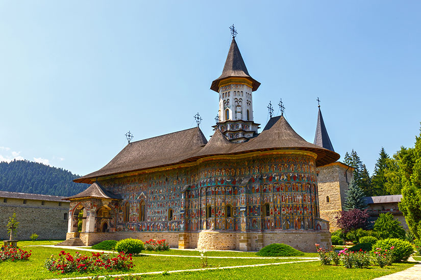 image Roumanie Sucevita monastere  fo