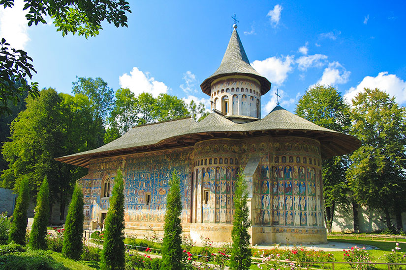 image Roumanie Voronet monastere  fo