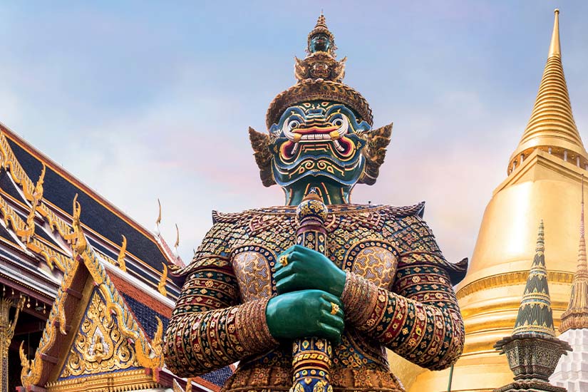 image Thailande Bangkok Wat Phra Kaew ou Temple du Bouddha d emeraude as_171690662