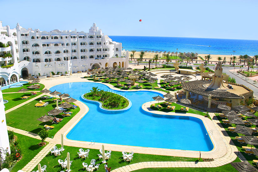 image Tunisie Hammamet Hotel Lella Baya et Thalasso 08 piscine