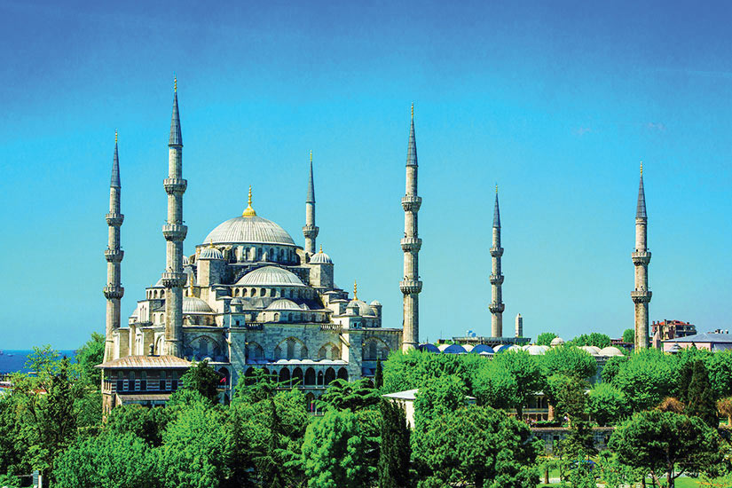 image Turquie Istanbul Mosquee Sultan Ahmed (Bleu mosquee)  fo