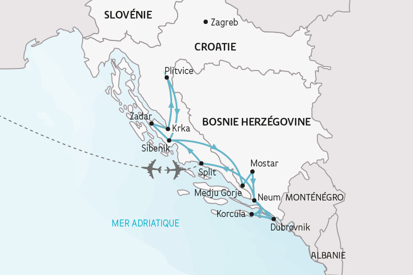 carte Croatie Joyau de l Adriatique SH 2023_414 168560