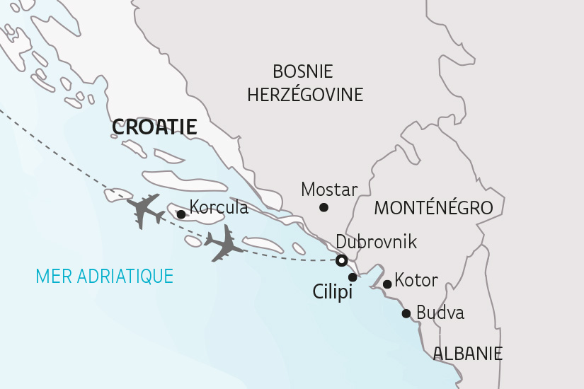 carte Croatie Sejour Decouverte a Dubrovnik SH 2023_414 458338