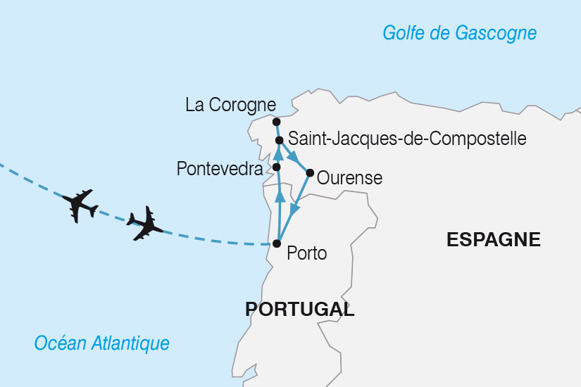carte Espagne La Galice un autre Finistere SH 2023_411 129060