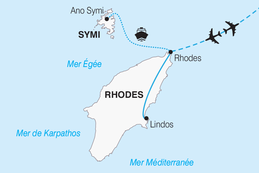 Circuit En Grèce Rhodes Et Symi Douceurs Du Dodécanèse 8 Jours Bt