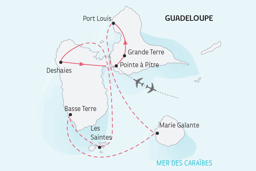 carte Guadeloupe decouverte archipel SH 23 24_424 285607