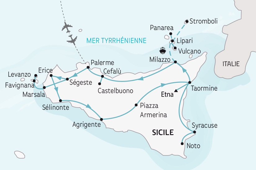 carte Italie la Sicile au Pied d un Volcan SH 2023_414 644901