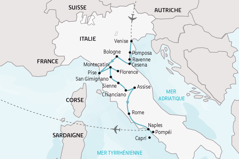 carte Italie le Grand Tour d Italie SH 2023_414 741704