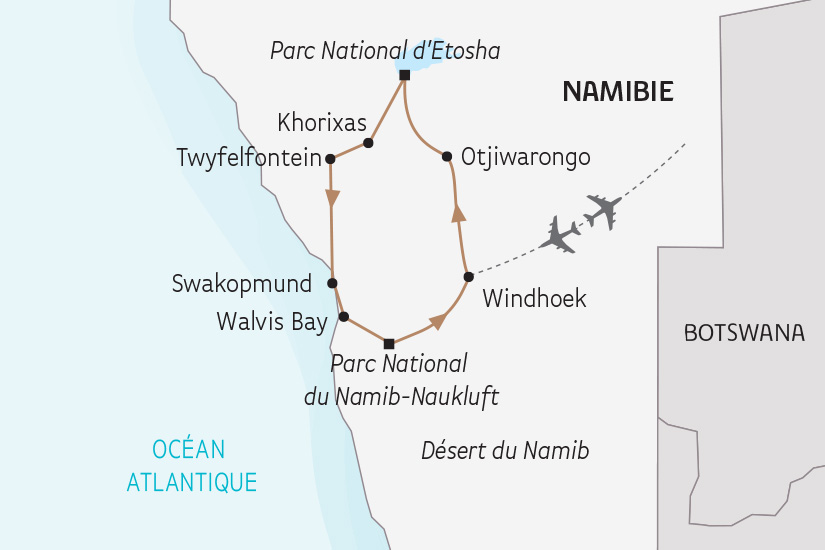 carte Namibie joyau Afrique australe SH 23 24_424 561257