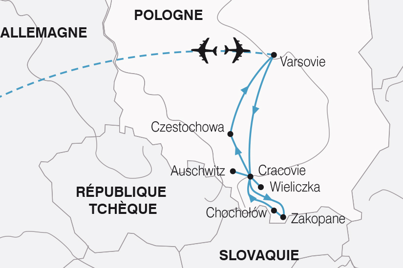 carte Pologne Escapade Polonaise SH19 20_319 166584