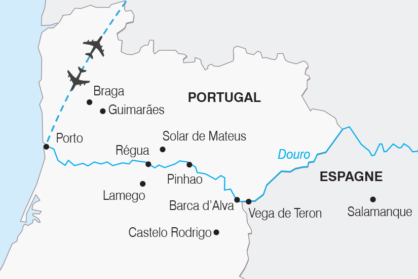 carte Portugal Croisiere O fil du Douro SH19 20_319 818143
