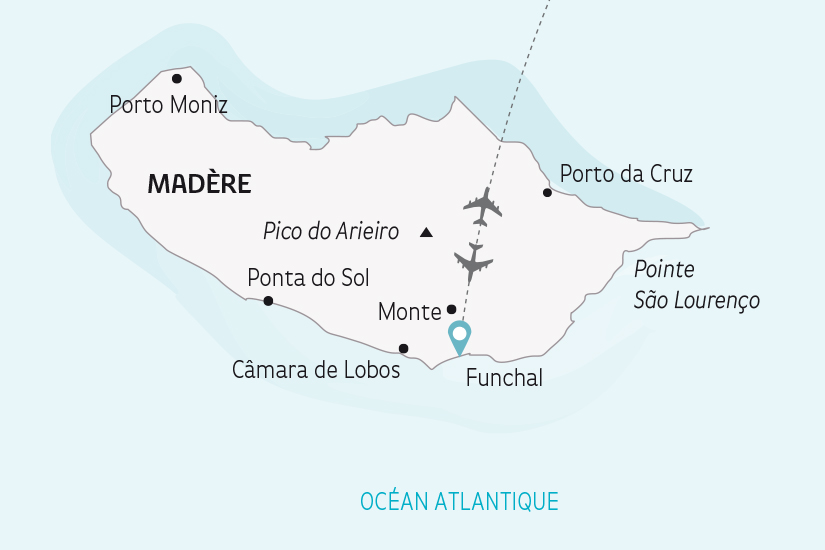 carte Portugal Madere L Ile aux Fleurs SH 2023_414 323545