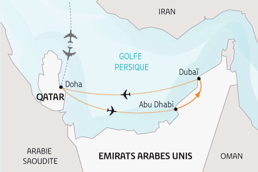 carte Qatar Emirats arabes unis SH 23 24_424 696036