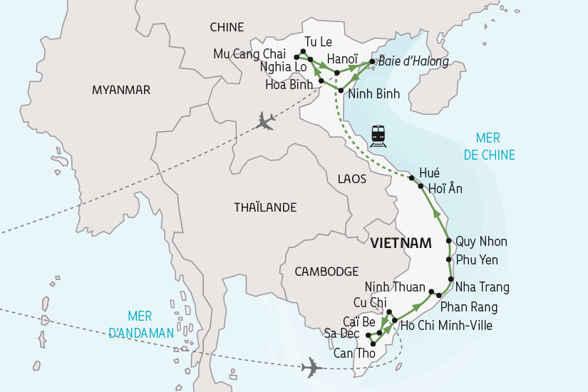 carte Vietnam le Grand Tour du Vietnam SH 2023_414 337570