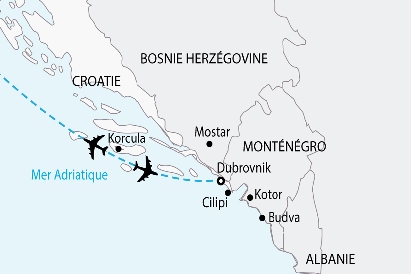 carte croatie sejour decouverte sh 2018_236 299386