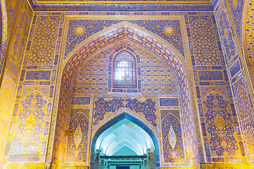 ouzbekistan samarkand mosquee or  fo